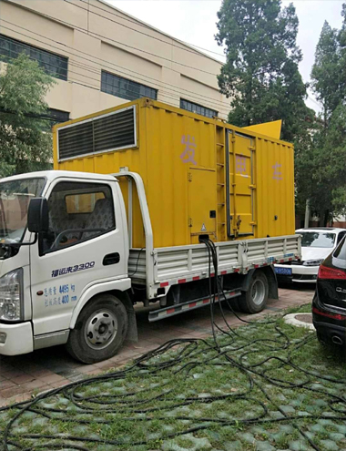 潮阳发电车出租-柴油发电机组排烟系统设计要求及其考虑因素